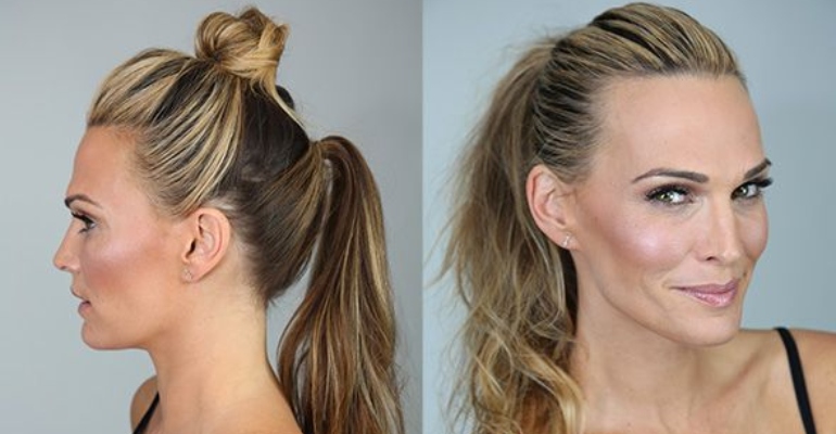 Rabo de cavalo dos sonhos! Veja o passo a passo para fazer o penteado com  volume e estilo - Manequim