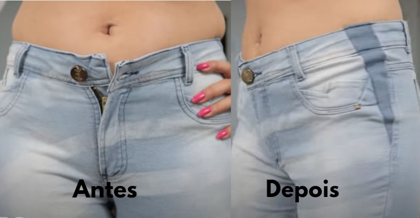 Calcas apertadas best sale