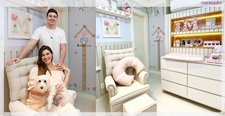 Decoração para quarto de bebê: Vivian Amorim mostra detalhes do quarto de Malu