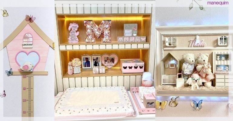 Decoração para quarto de bebê: Vivian Amorim mostra detalhes do quarto de Malu