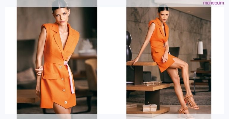 Vitória Strada veste alfaiataria na edição de março da Revista Manequim; confira os modelos