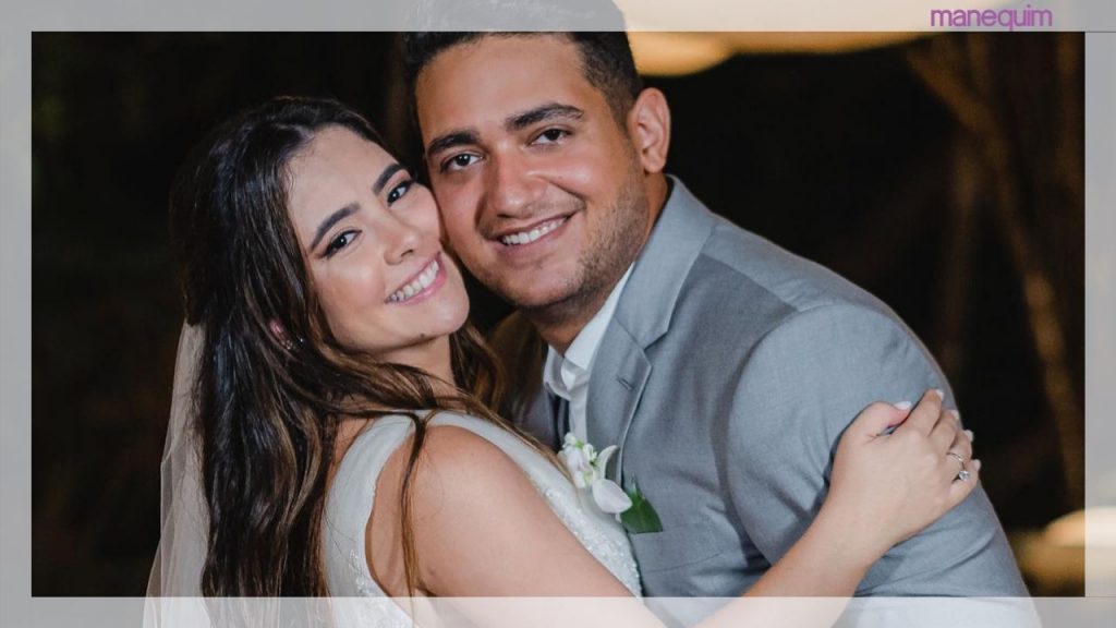 Mohana Couto escolhe vestido de noiva romântico para casamento com Juliano
