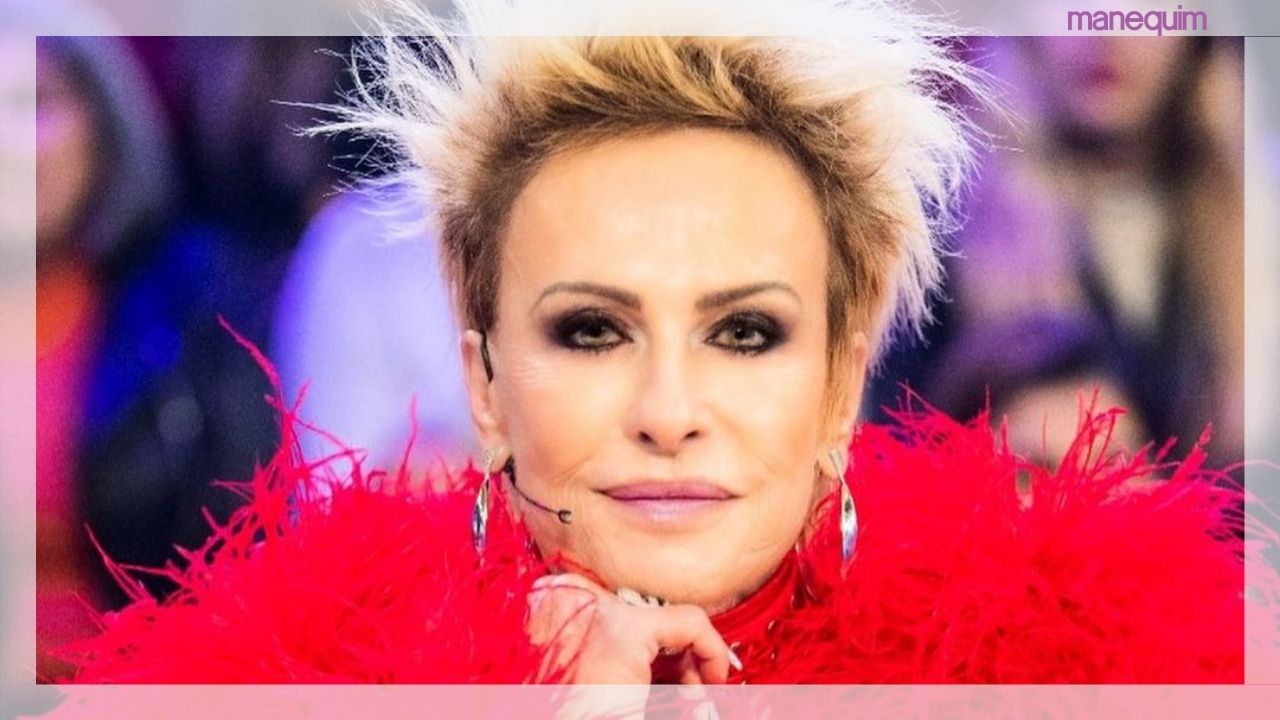 Ana Maria Braga plumas vermelhas