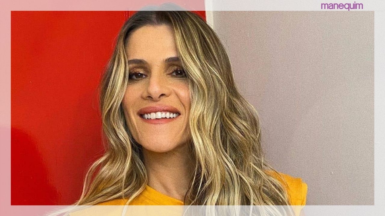 Ingrid Guimarães usa macacão azul perfeito para eventos chiques