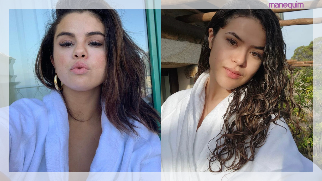 Maísa ousa em look all black e brinca para encontrar com Selena Gomez