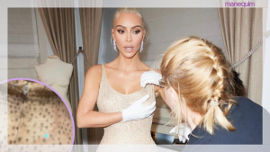 Usado por Kim Kardashian, vestido de Marilyn Monroe aparece danificado
