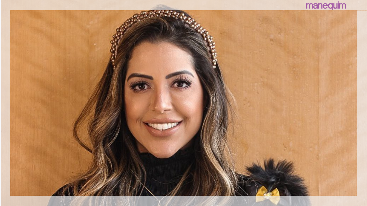 Com cordas e muitos recortes, Laís Caldas arrasa em look monocromático!