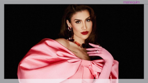 Bianca Andrade usa vestido rosa exuberante com cauda enorme inspirado em Marilyn Monroe