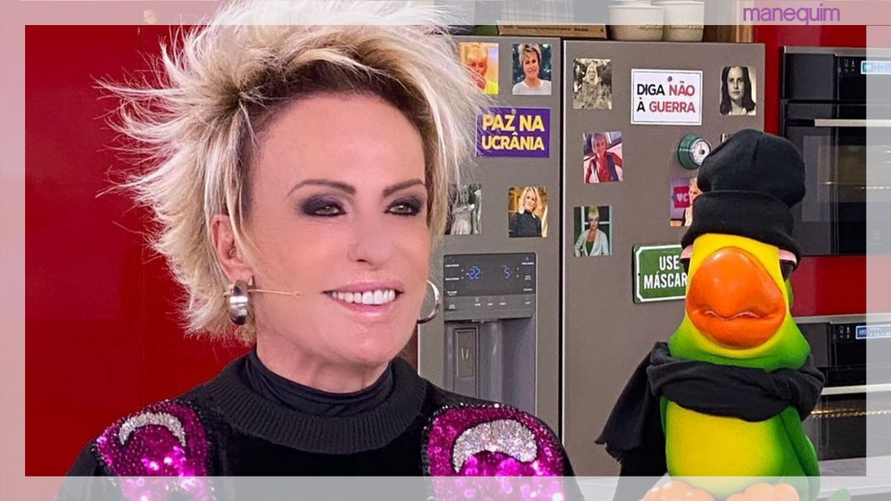 Ana Maria Braga entra na tendência dos paetês