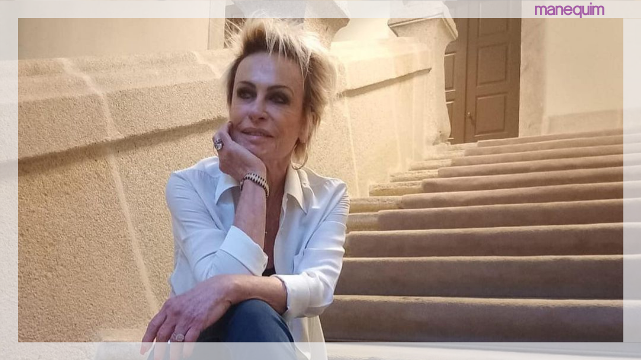 Ana Maria Braga usa look com tons terrosos, perfeito para o inverno