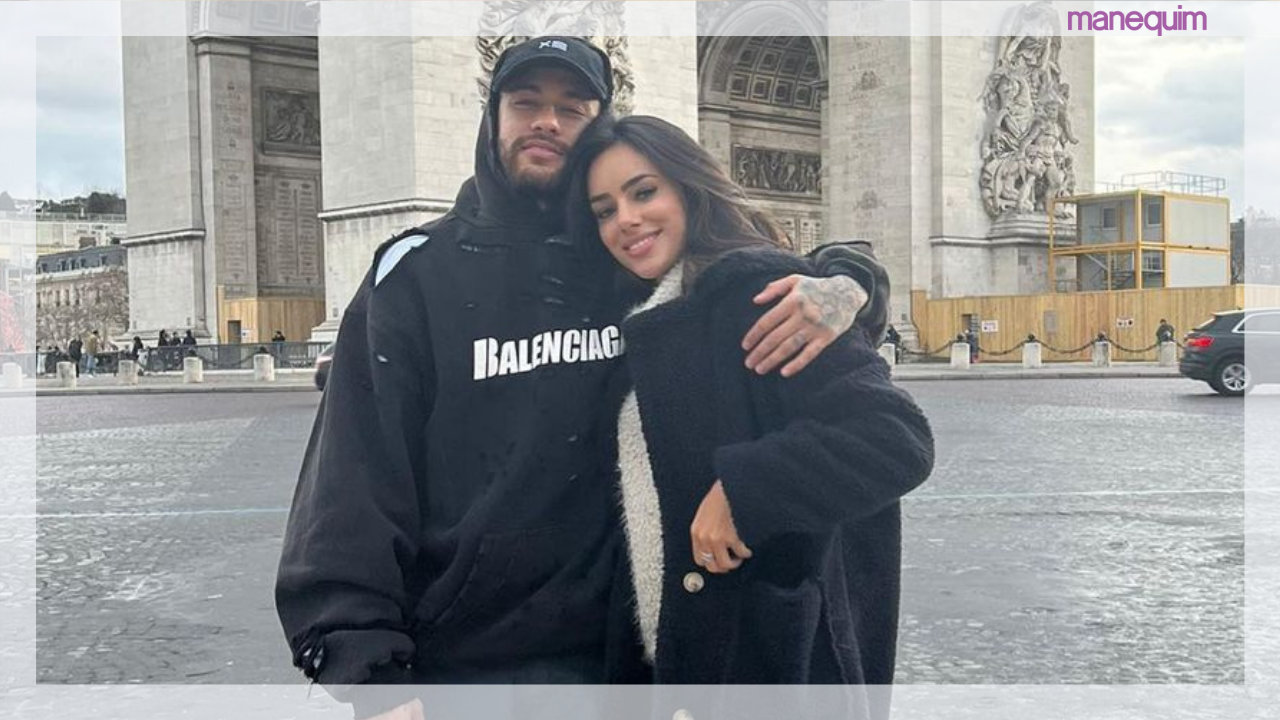 Bruna Biancardi escolhe look grifado de R$ 20 mil e MUITO fashion para passear em Paris