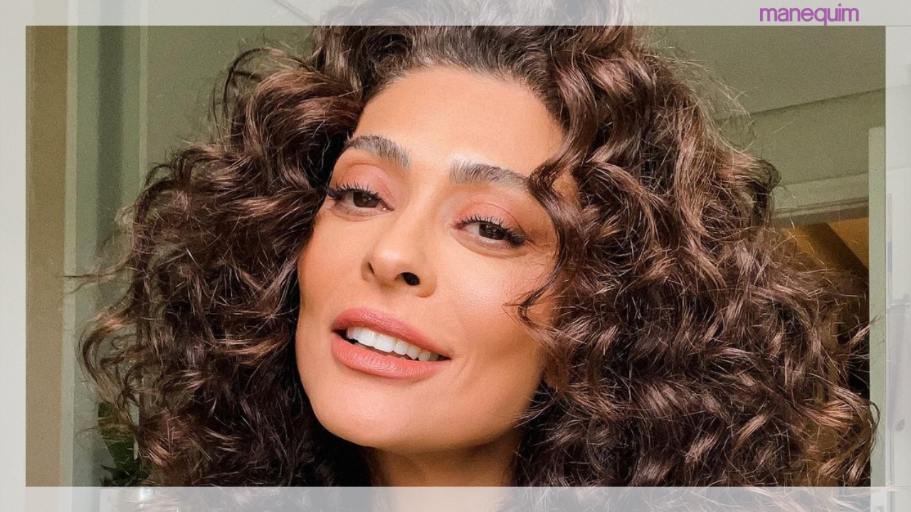 Juliana Paes aposta em produção ousada com conjunto de paetês GIGANTES