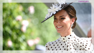 Kate Middleton aposta em vestido de bolinha tradicional e se inspira em look da princesa Diana!