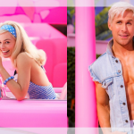 Margot Robbie e Ryan Gosling aparecem como Barbie e Ken