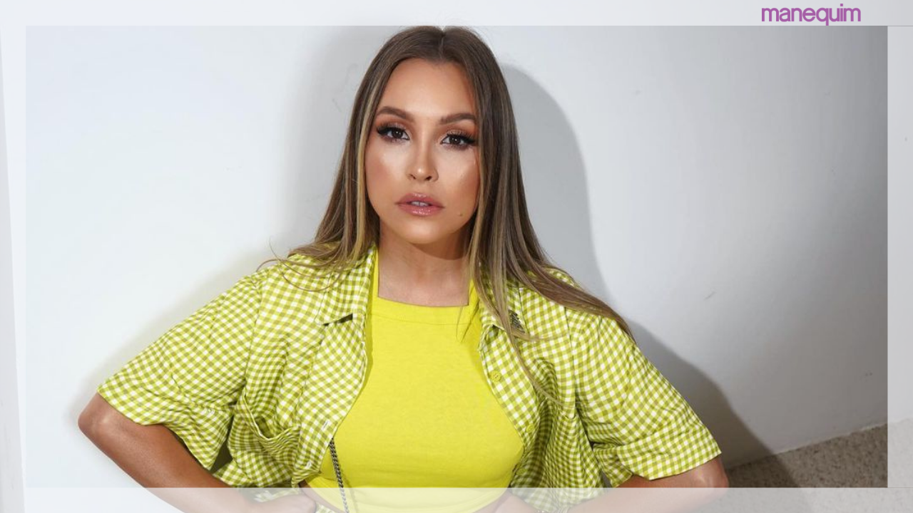 Carla Diaz reúne 3 trends em apenas um cropped!