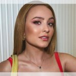 Sandália de brilhantes e calça de cetim: Larissa Manoela arrasa no look pink