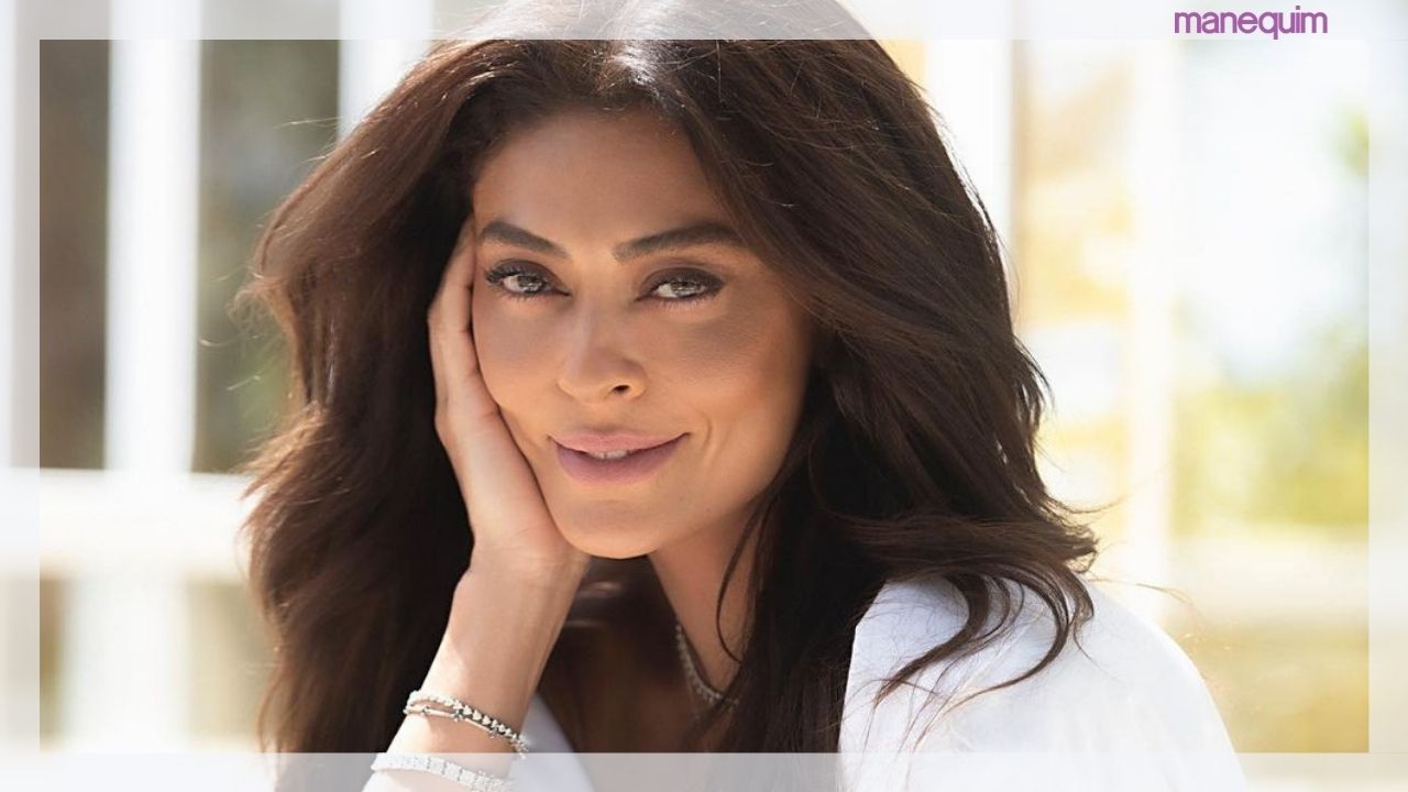 Maria da Paz? Juliana Paes aposta em look all black enquanto faz bolo!