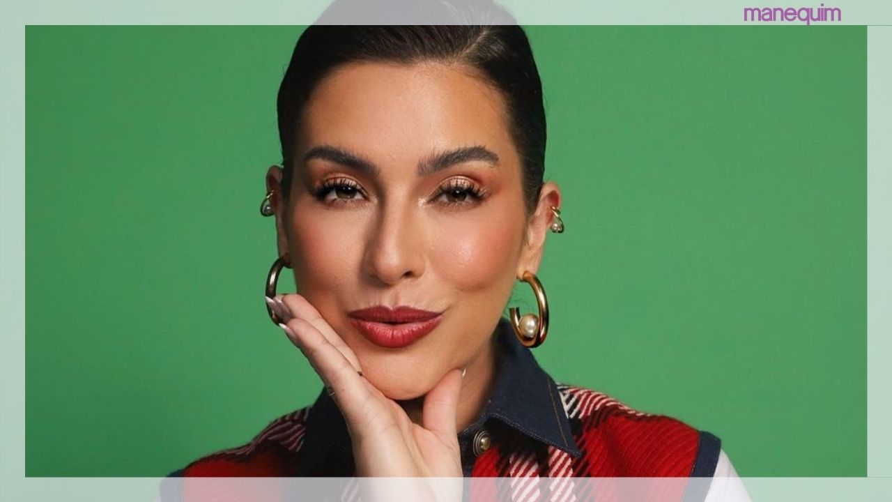 A cor do momento! Fernanda Paes Leme surge com conjunto verde chique