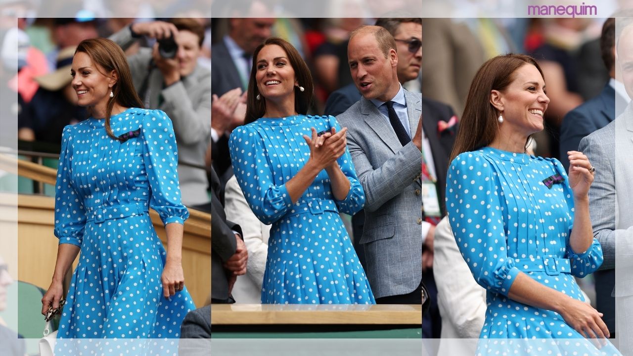 Kate Middleton arrasou com este look simples
