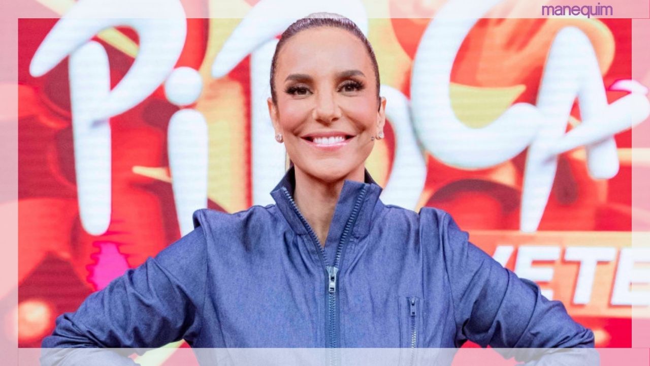 Ivete Sangalo aposta em look total couro e sapato diferentão que rouba a cena