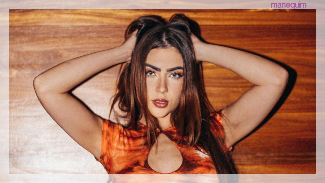 Jade Picon usa vestido vermelho da grife Courrège, avaliado em R$3 mil!