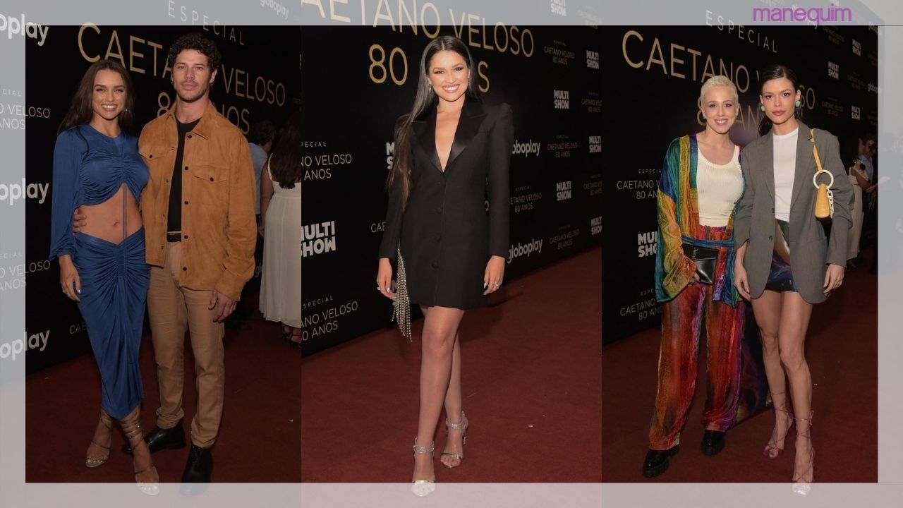 Caetano Veloso 80 anos: Veja os melhores looks que marcaram o evento!