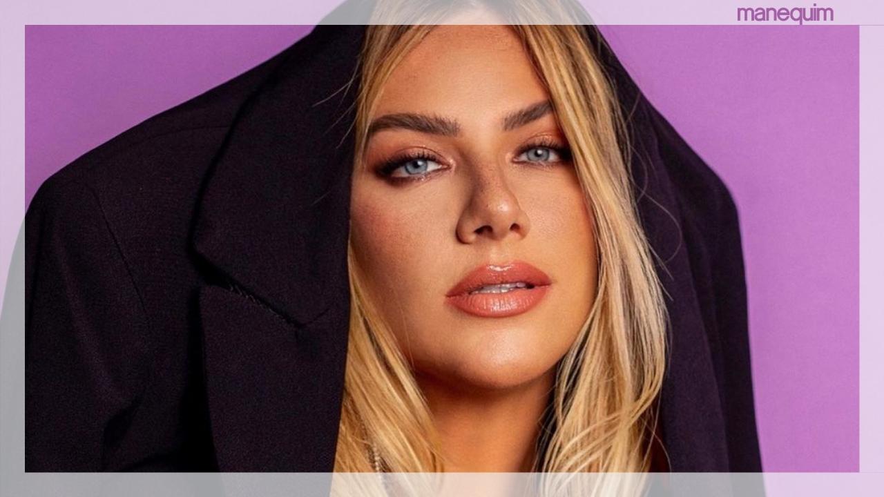 Giovanna Ewbank usou vestido todo rendado azul que você precisa ver!