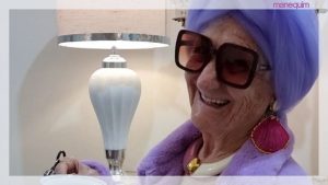 5 vezes que vovó fashionista Izaura Demari, de 81 anos, usou saltos gigantes e diferentões