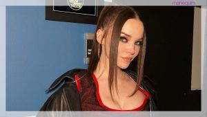 Dove Cameron usa look gótico diferentão em apresentação no VMA 2022