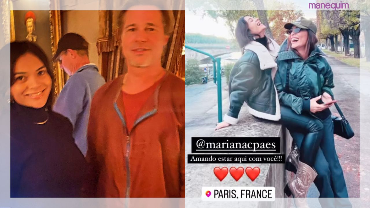 Conceito parisiense: Juliana Paes posa de calcinha em varanda de Paris