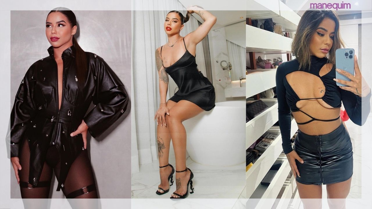 All black: Júlia Peixoto ensina como sair do óbvio no seu pretinho básico