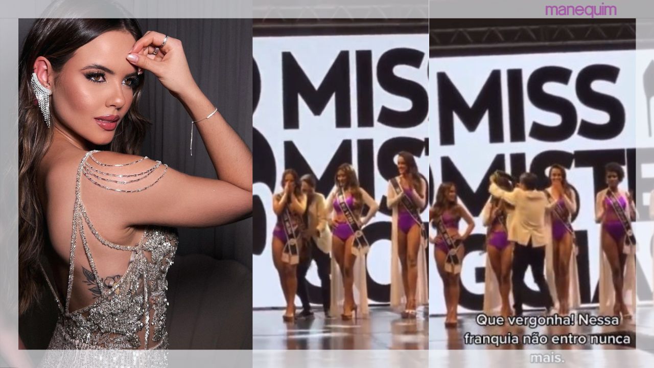 Miss Goiás é confundida em premiação e vídeo com gafe viraliza na Internet: 'Vergonha'- Instagram @analiviadiniz_