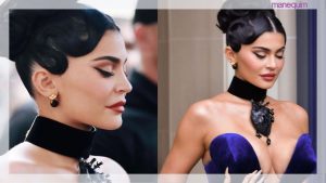 "Ela está desconfortável": vestido hiperdecotado de Kylie Jenner parece ter ficado frouxo; VÍDEO