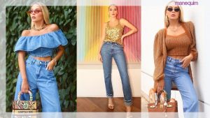 Linda e de calça jeans: Helena Silvarolli ensina as melhores formas de montar looks com a peça