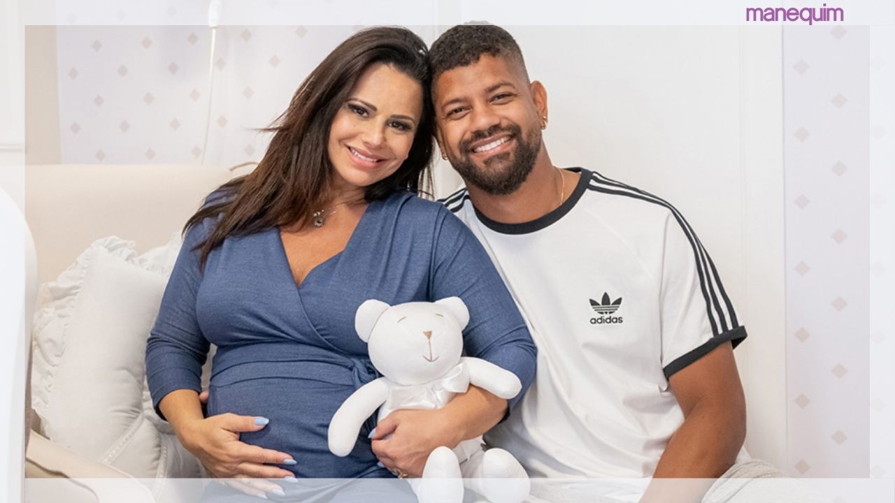 Viviane Araújo encanta os fãs com foto do filho enrolado no charutinho