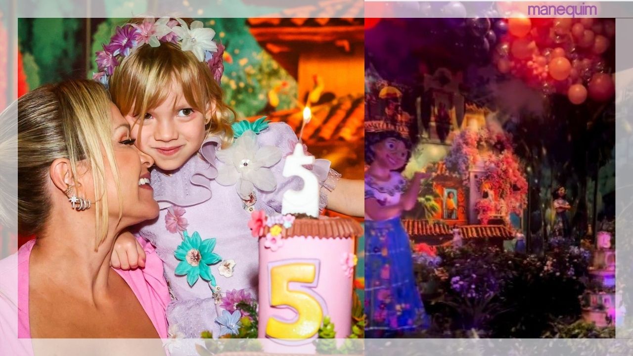 Manuela, fruto do casamento de Eliana com Adriano Ricco, comemorou seus 5 anos de uma forma encantadora, não é mesmo? Confira os detalhes da festa!