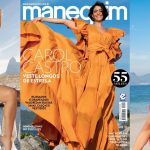 Capa da Revista Manequim, Carol Castro arrasa com vestidos de cortes ousados, tecidos leves e modelagens fartas