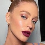 Marina Ruy Barbosa aposta em visual de paetê: "Uma fada"