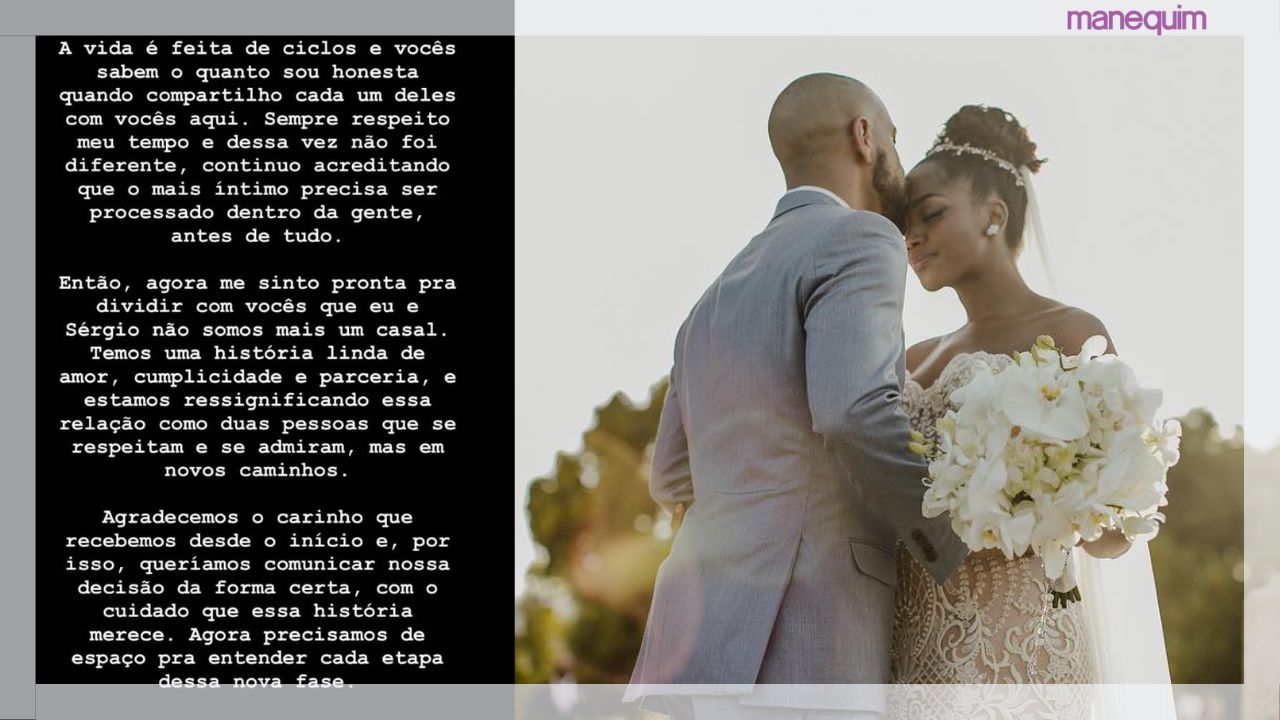 NOVA FASE: Iza anuncia que casamento de 3 anos com produtor chegou ao fim