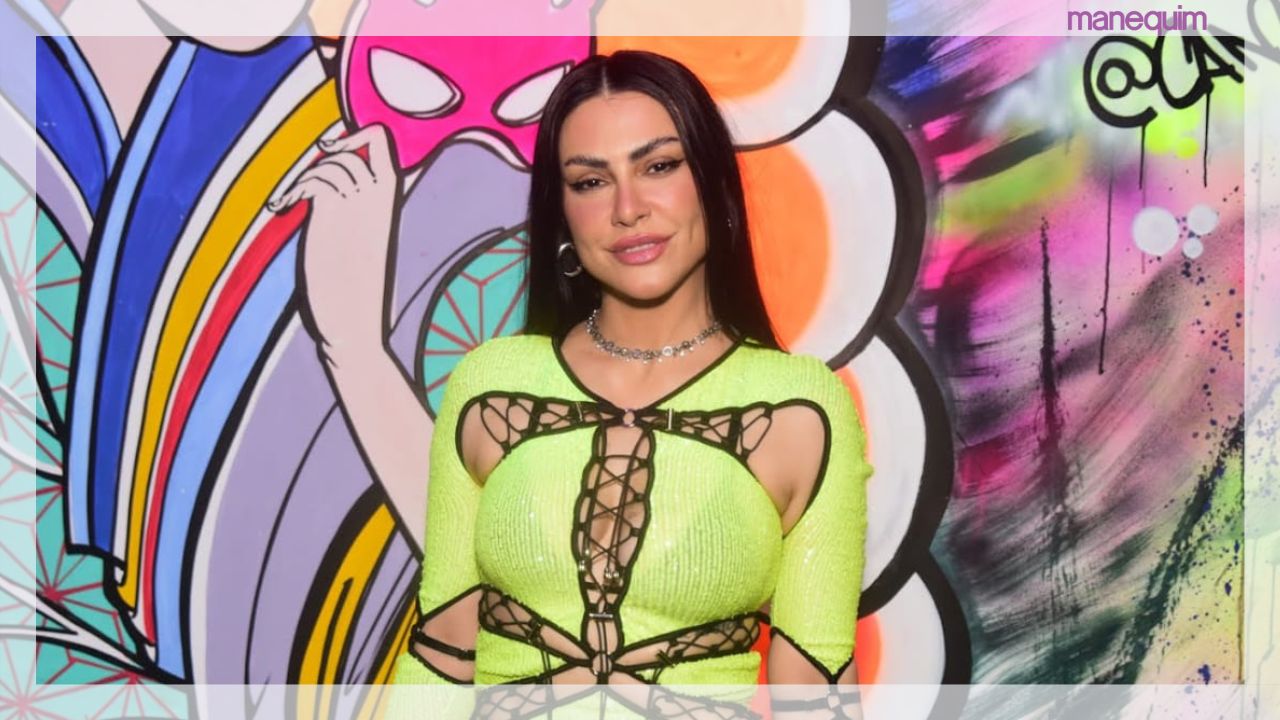 QUARENTOU: Cleo comemora 40 anos com festa neon repleta de famosos