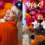 Alerta fofura! Karoline celebra terceiro 'mesversário' da filha na temática de Halloween
