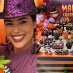 Malu, filha de Vivian Amorim, celebra 'mêsversário' com fantasia de Halloween fofíssima