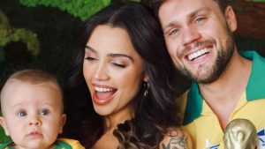 "Camisa 10": Paula Amorim celebra 5 meses do filho com festa temática da Copa
