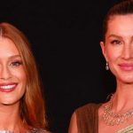 Gisele Bündchen brilha em vestido elegante ao lado de Marina Ruy Barbosa