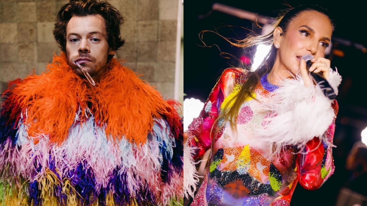 Em último show no Brasil, Harry Styles se diverte ao som de Ivete Sangalo e cantora responde