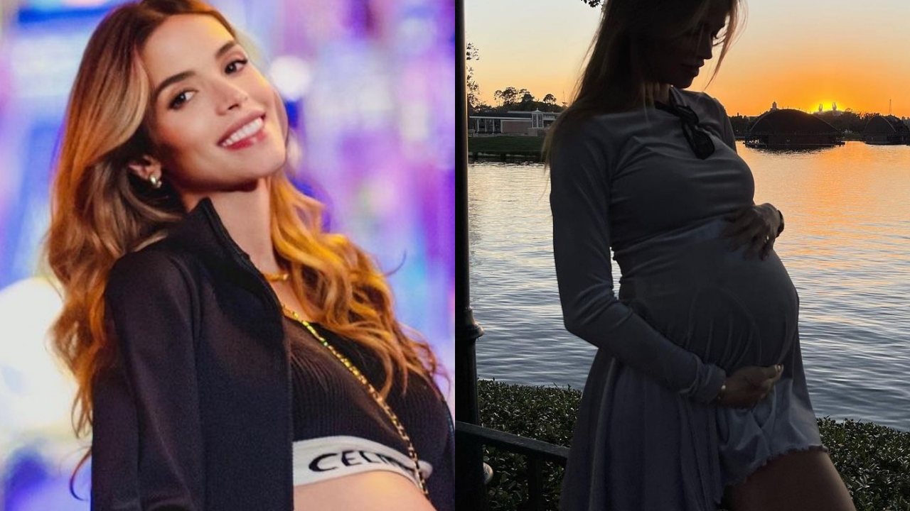 Na reta final da gravidez, Carol Dias curte férias com looks ideais para mamães