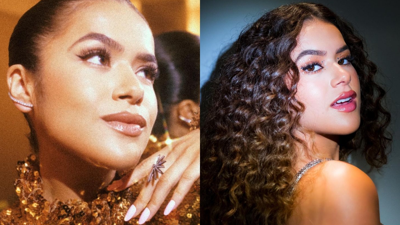Dourado x Prata: As propostas estilosas de Maisa para estreia de seu novo filme