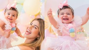 1 ano da Malu: Vivian Amorim celebra primeiro aniversário da filha com festa lindíssima
