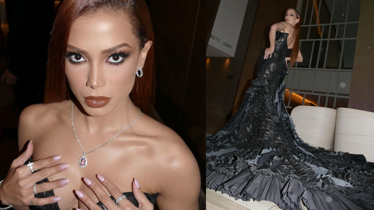 Você sabia? Vestido de Anitta no Grammy 2023 tem 20 anos e carrega história curiosa por trás