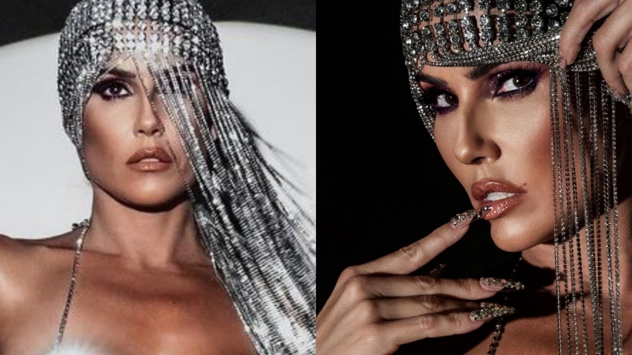 Deborah Secco dispensa roupa em produção carnavalesca: "Cheguei para arrasar"